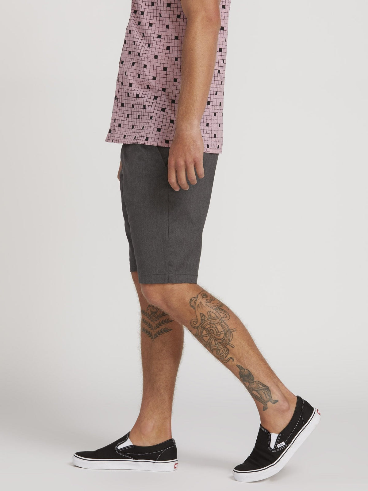 Frickin Modern Stretch Short - Charcoal Heather