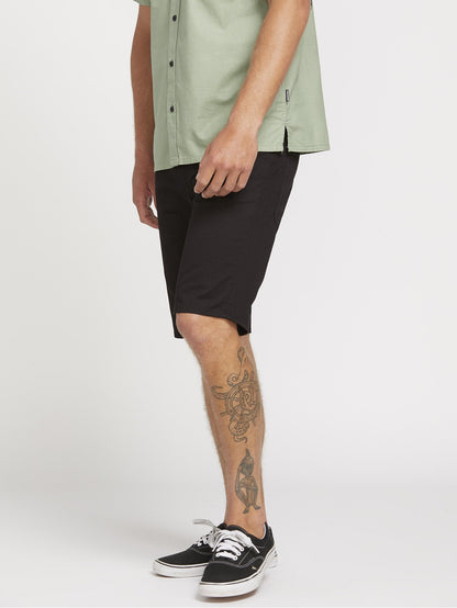 Solver Lite Twill Short - Black