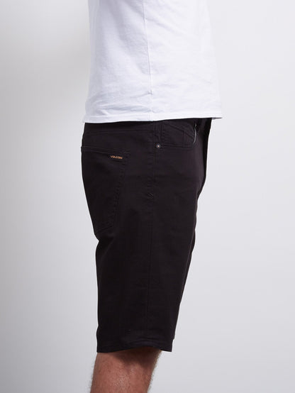 Solver Lite Twill Short - Black