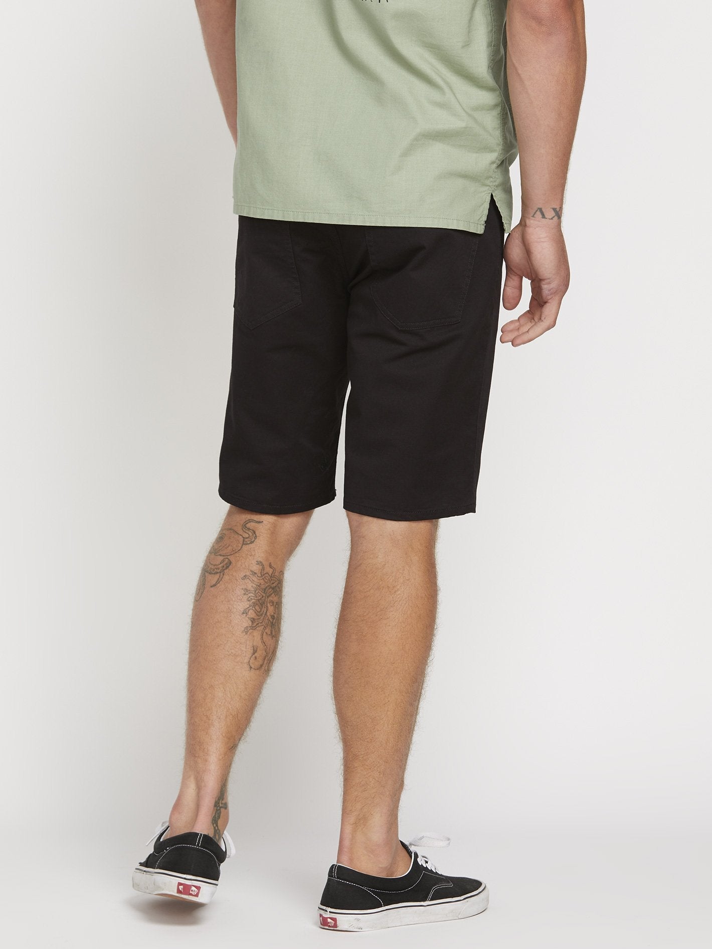 Solver Lite Twill Short - Black