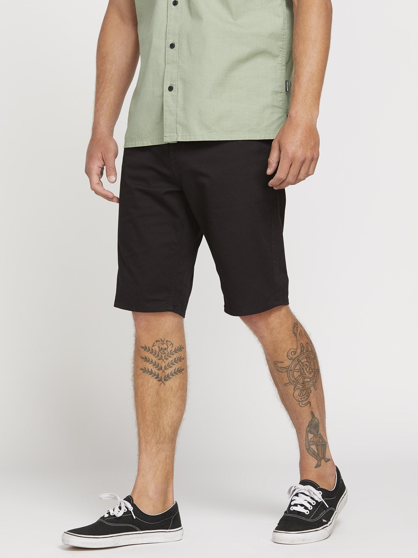 Solver Lite Twill Short - Black