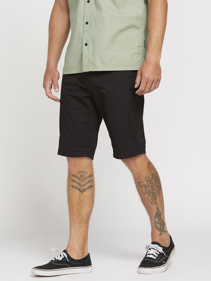 Solver Lite Twill Short - Black