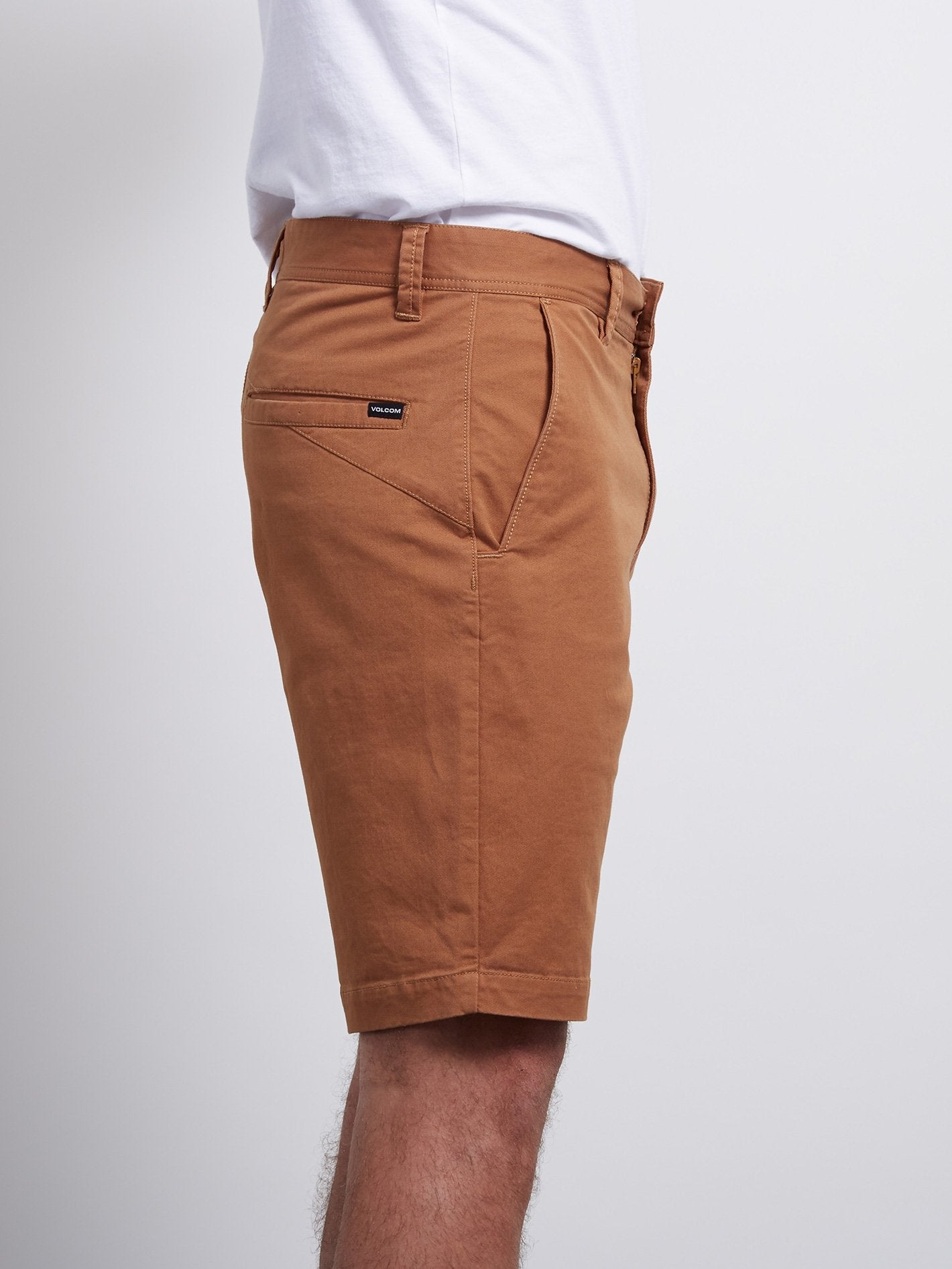 Frickin Slim Chino Short 18 - Camel