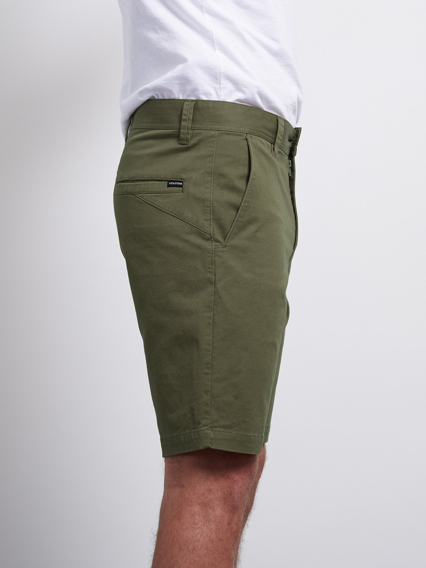 Frickin Slim Chino Short 18 - Seaweed Green