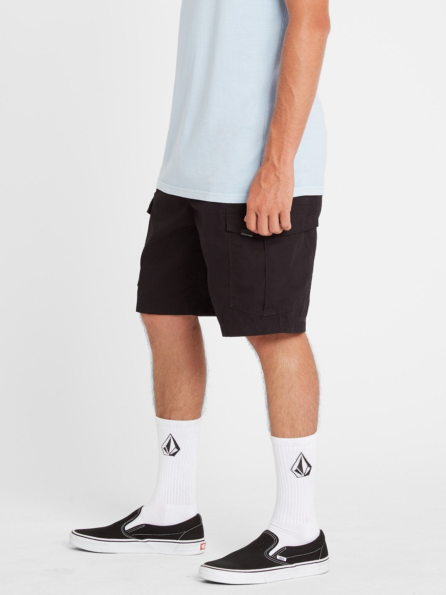 Miter Iii Cargo Short 20" - Black