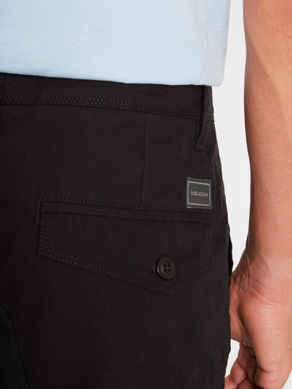 Miter Iii Cargo Short 20" - Black