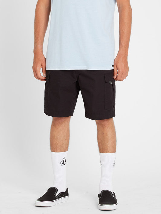Miter Iii Cargo Short 20" - Black
