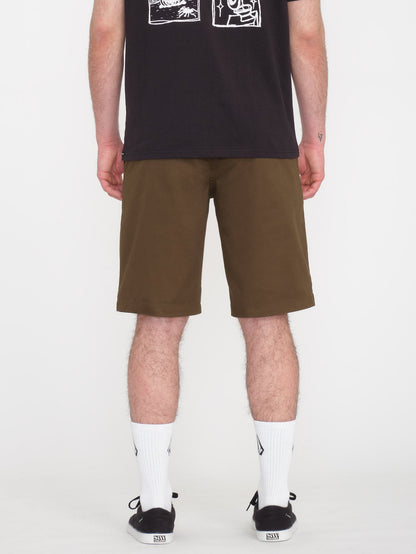 Frickin Modern Stretch 21" Short - DARK EARTH
