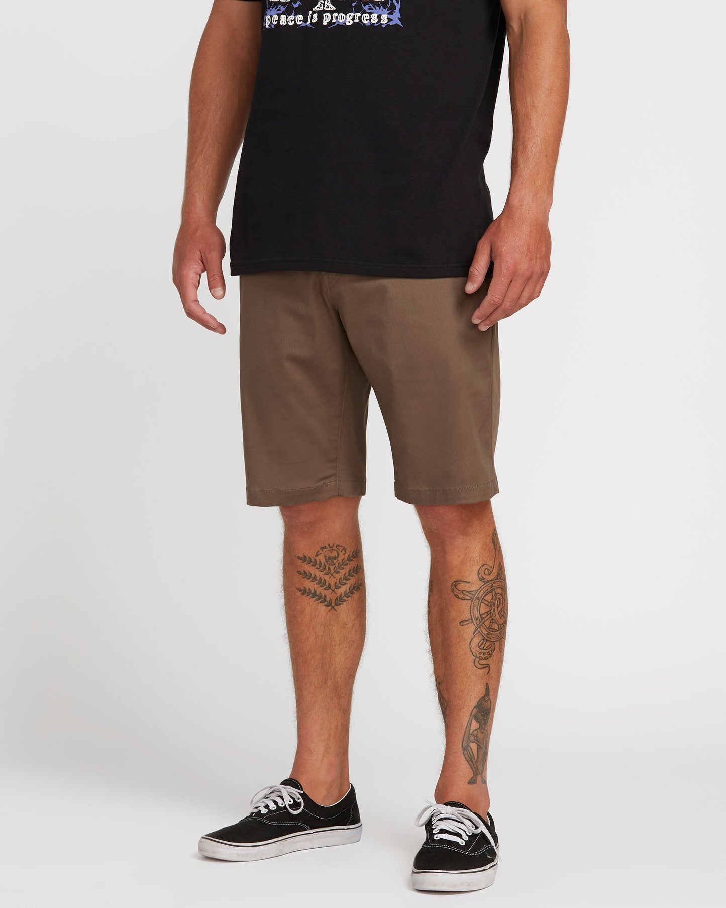 Frickin Modern Stretch 21" Short - MUSHROOM