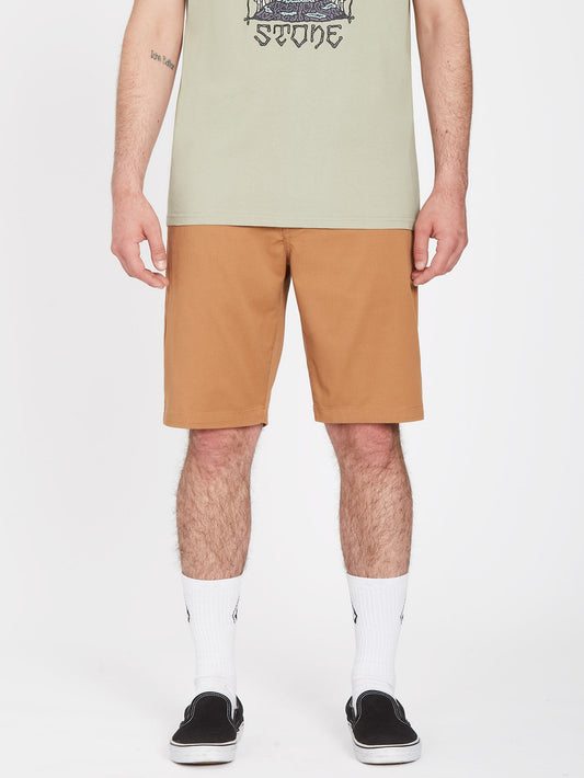 Frickin Modern Stretch 21" Short - TOBACCO