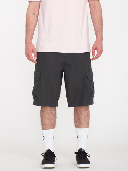 Grande Barracks 22" Cargo Short - ASPHALT BLACK