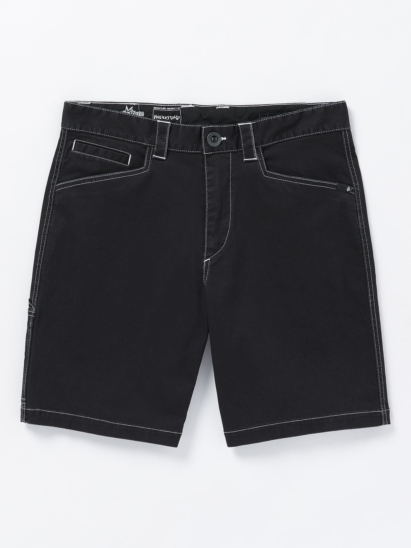 V Ent Hockey Dad 20" Short - BLACK