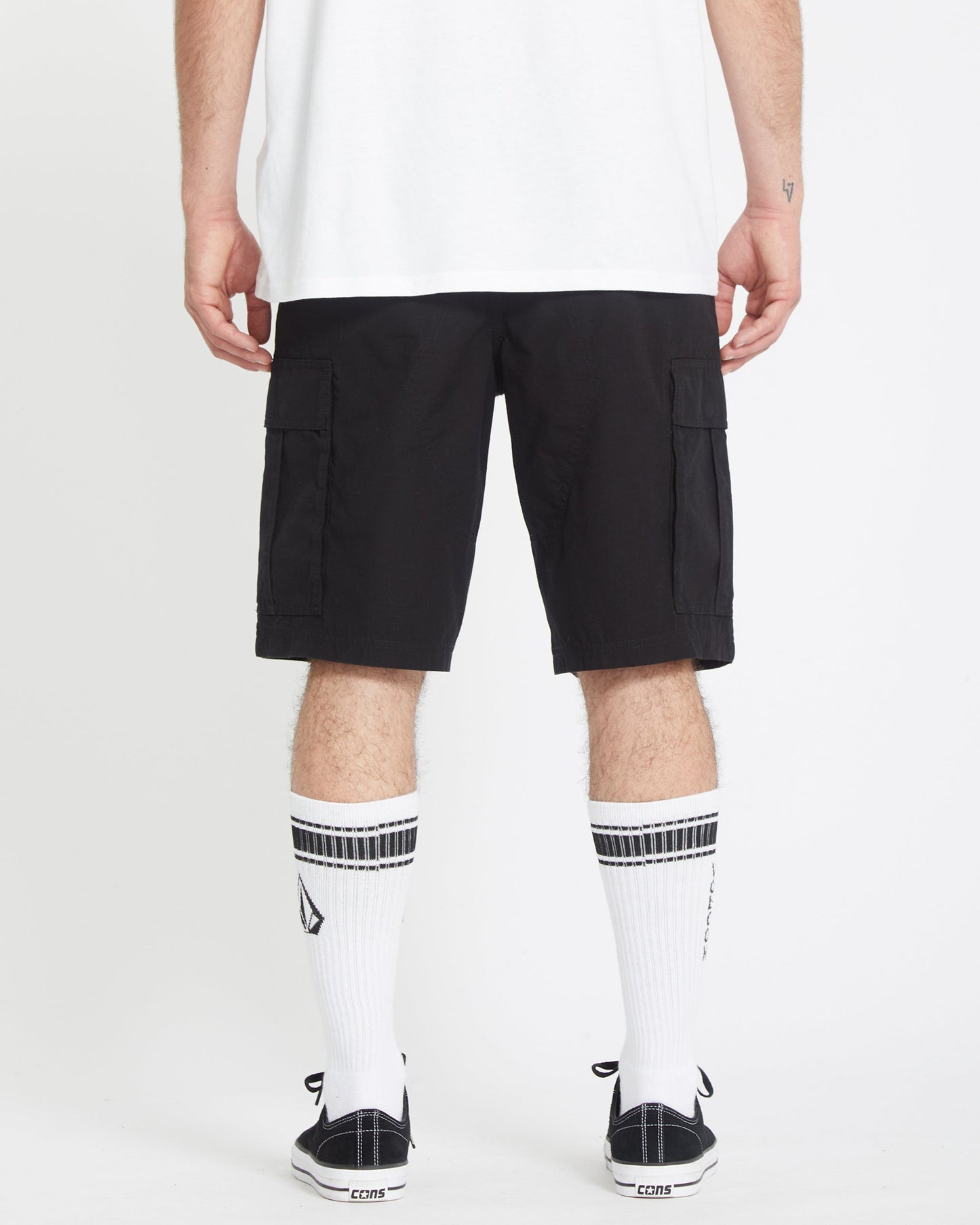 Strange Tripper Cargo 22" Short - BLACK