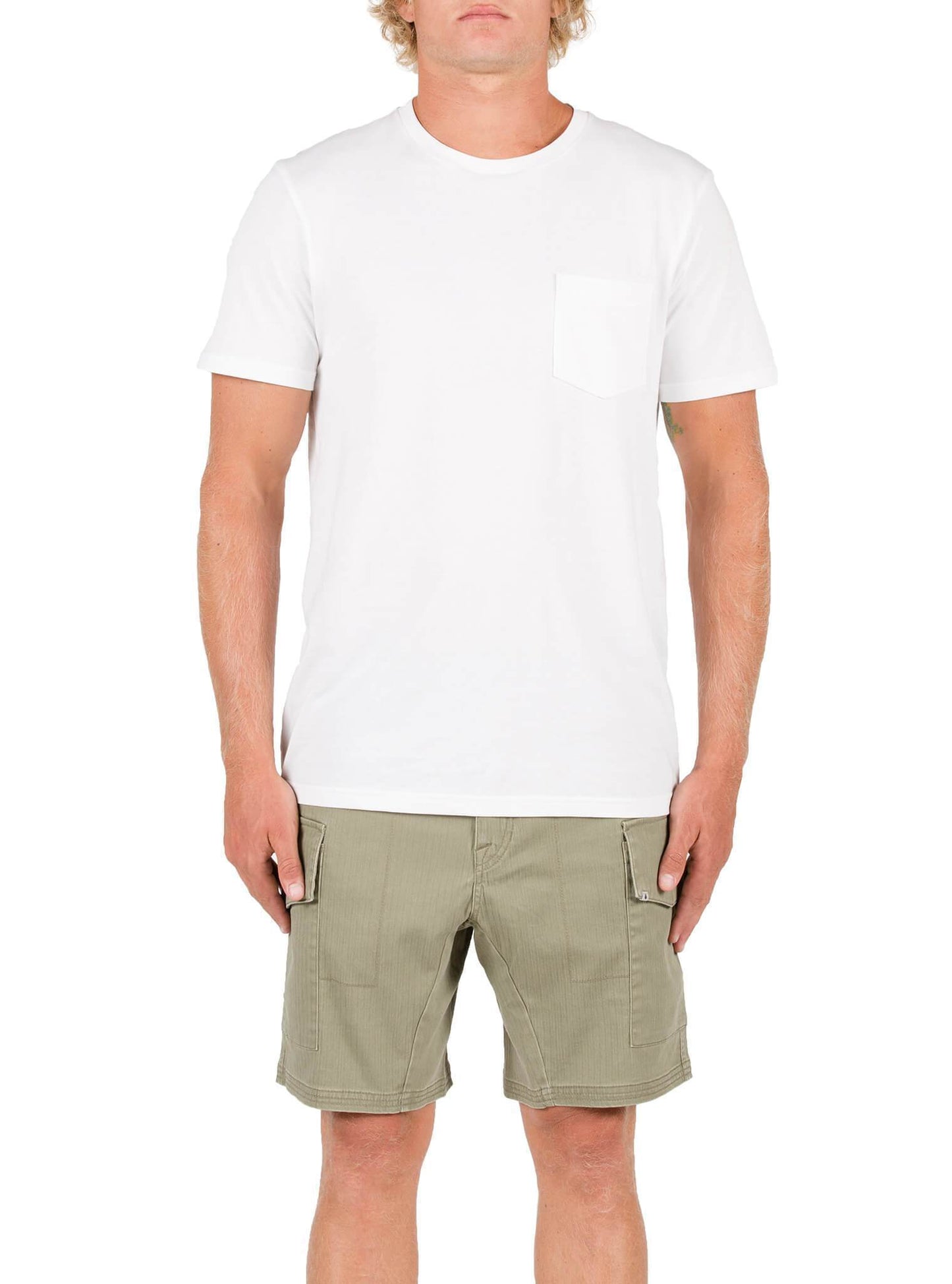 Base Cargo Shorts - Light Army