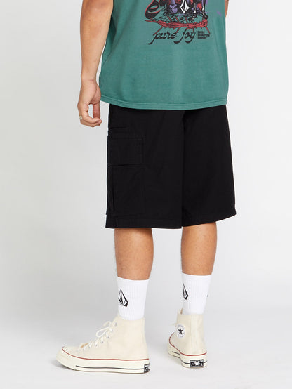Grand Fang 22" Cargo Short - Black