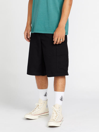 Grand Fang 22" Cargo Short - Black