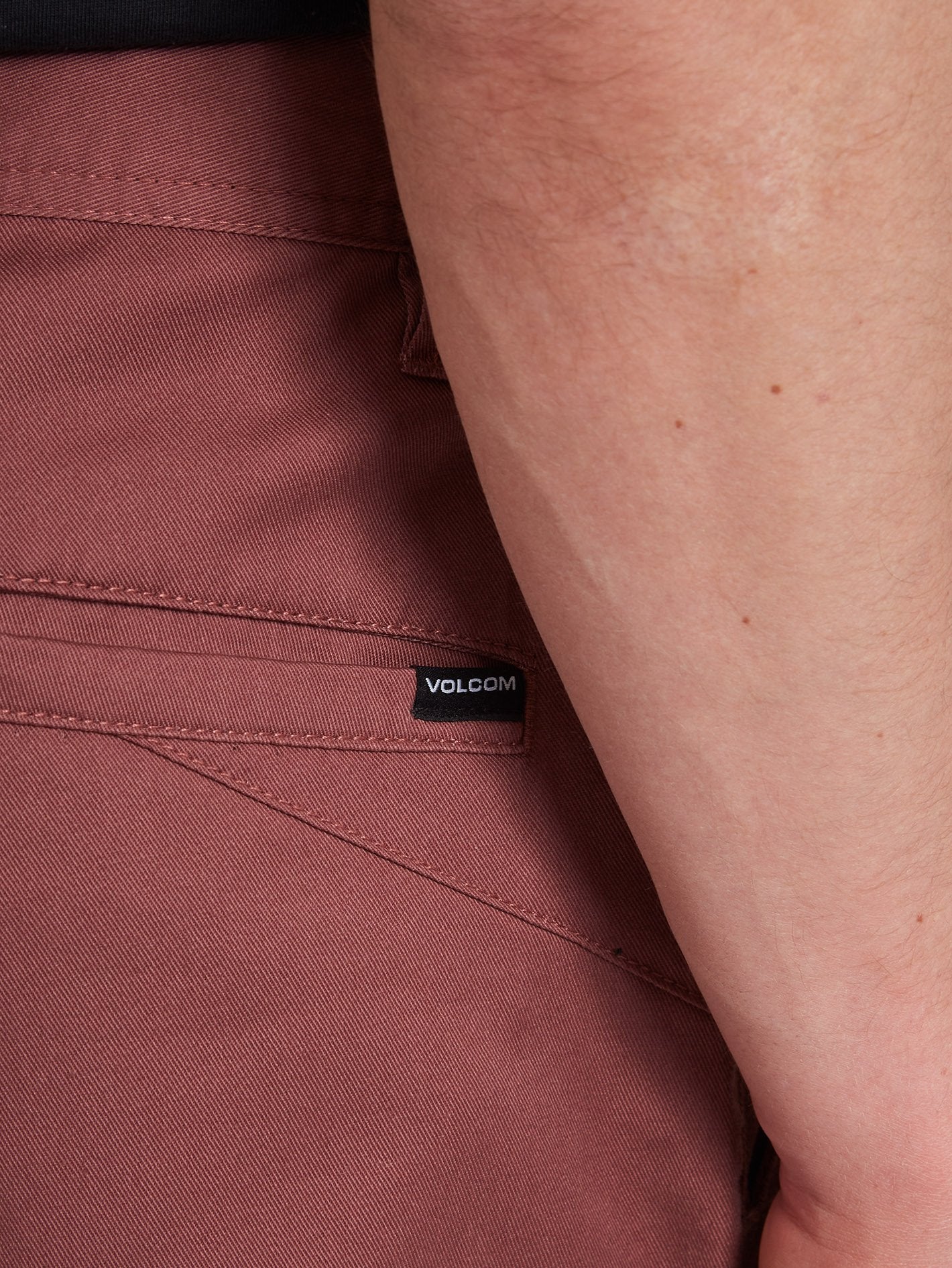 Frickin Modern Stretch 19" Short - ROSE BROWN