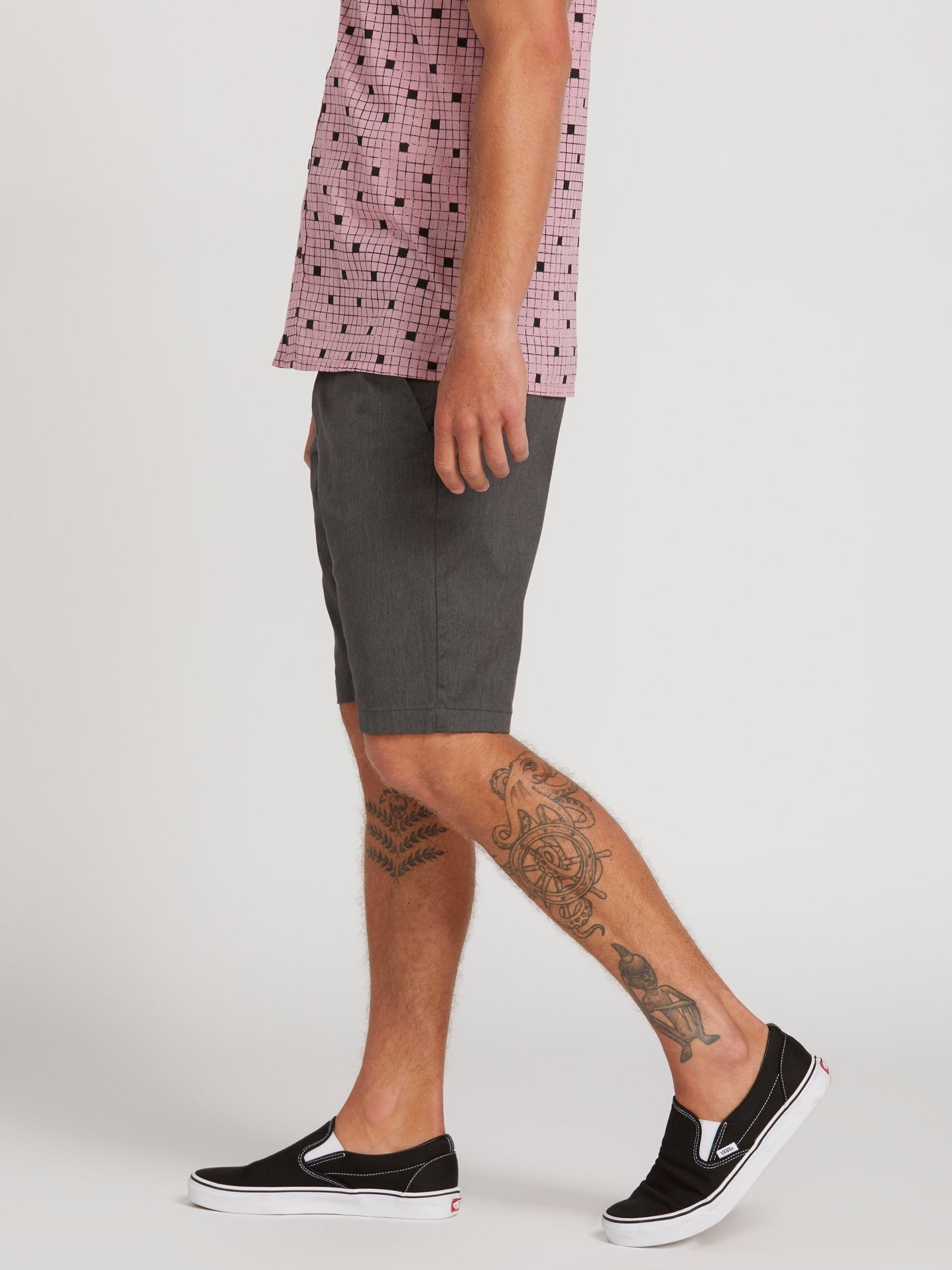 Frickin Modern Stretch Short 21" - CHARCOAL HEATHER