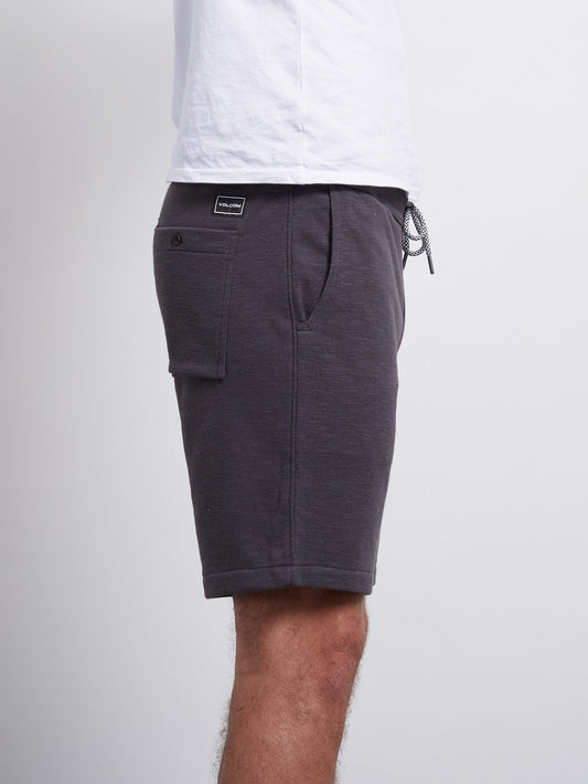 Litewarp Fleece Short - Heather Black
