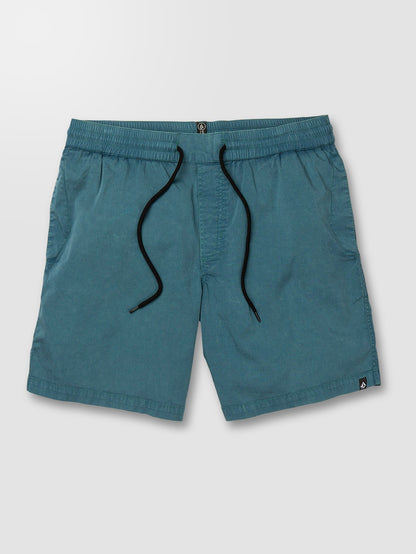 Steppen Elastic Waist Shorts 17" - Hydro Blue