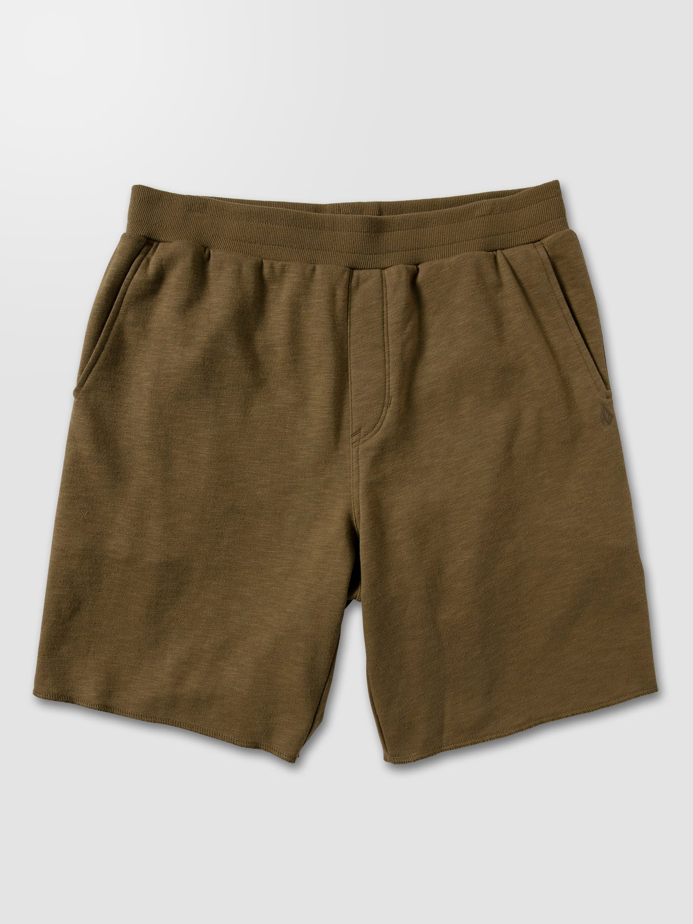 Malach Elastic Waist Shorts 20" - Old Mill