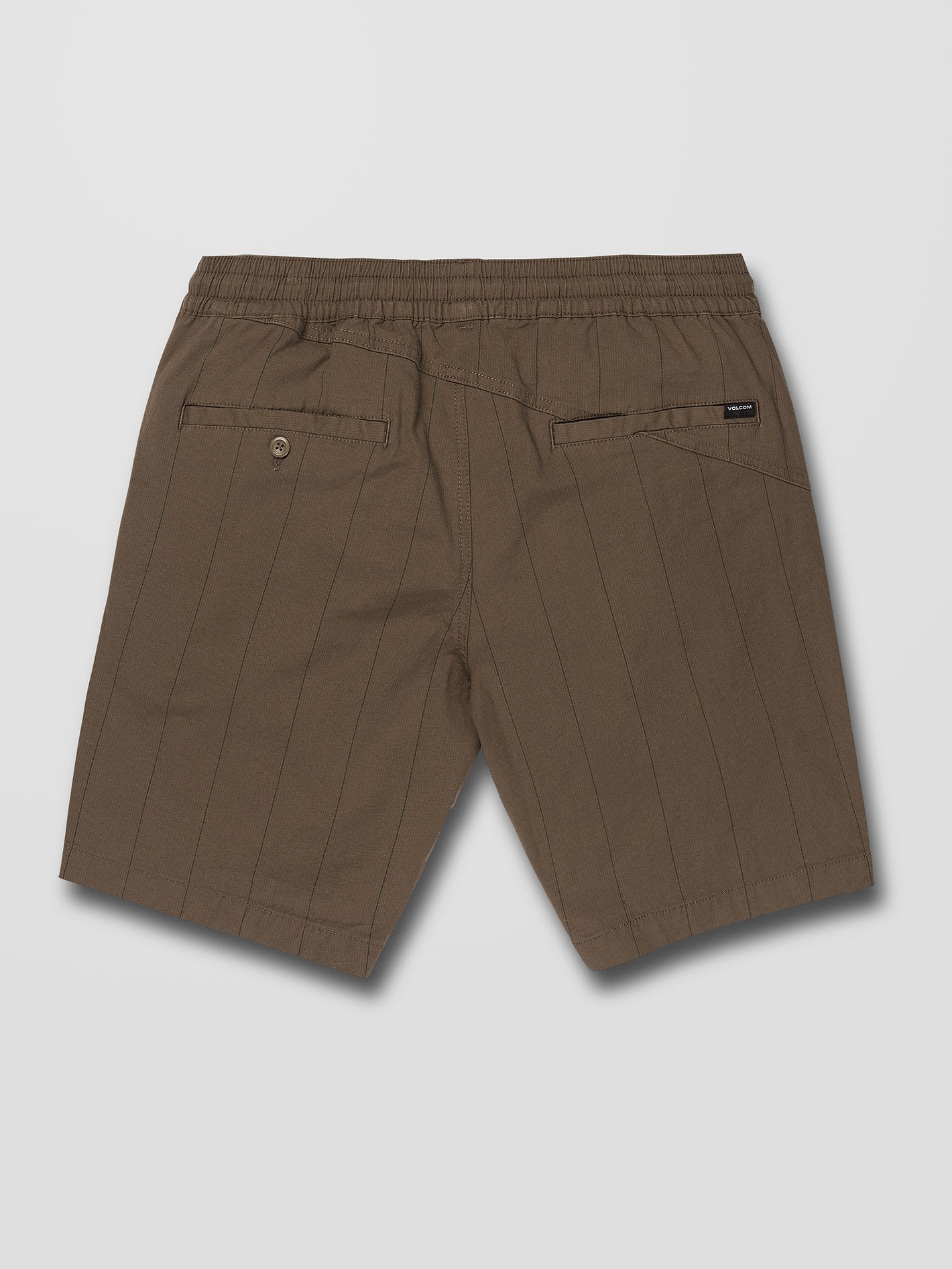 Frickin Mix Elasticated waist Short 19" - DARK EARTH