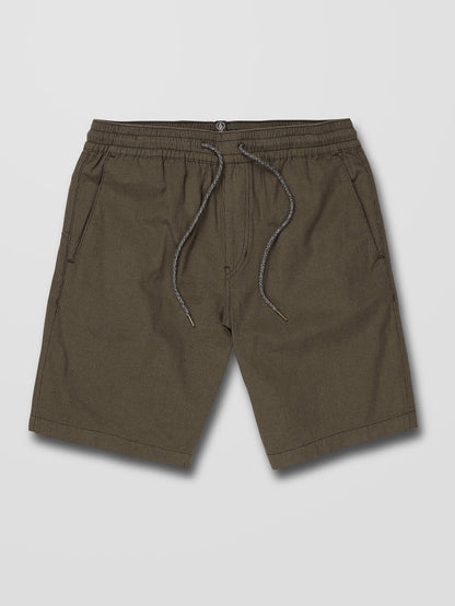 Frickin Mix Elasticated waist Short 19" - MILITARY