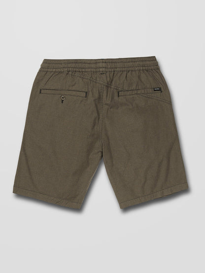 Frickin Mix Elasticated waist Short 19" - MILITARY