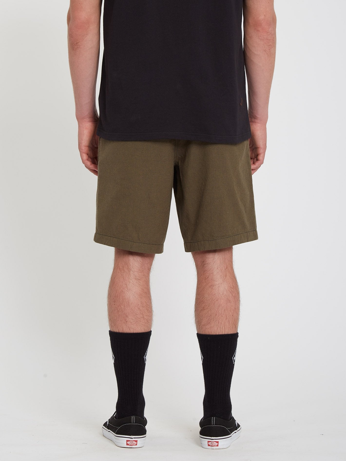 Frickin Mix Elasticated waist Short 19" - MILITARY