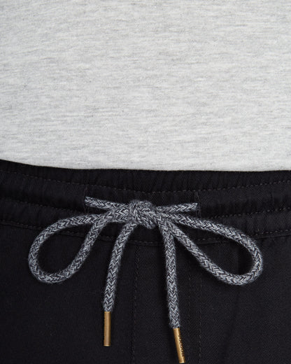 Frickin Elasticated Waist 19" Short - BLACK