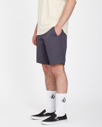 Frickin Elasticated Waist 19" Short - CHARCOAL