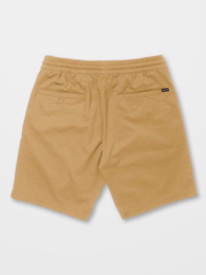 Frickin Elasticated Waist 19" Short - DARK KHAKI