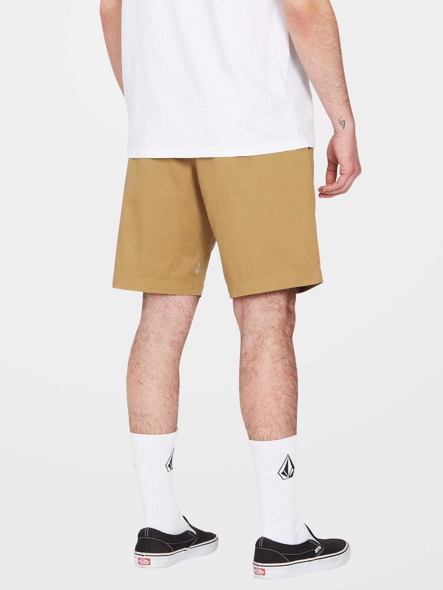 Frickin Elasticated Waist 19" Short - DARK KHAKI