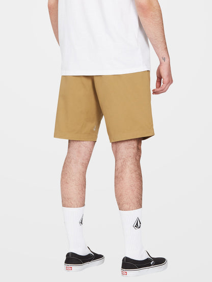 Frickin Elasticated Waist 19" Short - DARK KHAKI