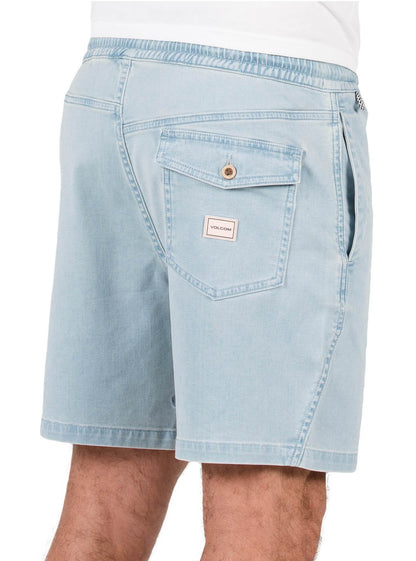 Flare Shorts - Cloud Blue