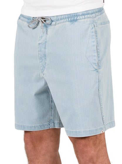 Flare Shorts - Cloud Blue