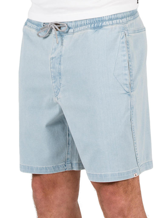Flare Shorts - Cloud Blue