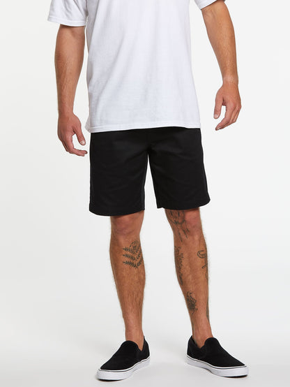 Frickin Elasticated waist Short 19" - BLACK