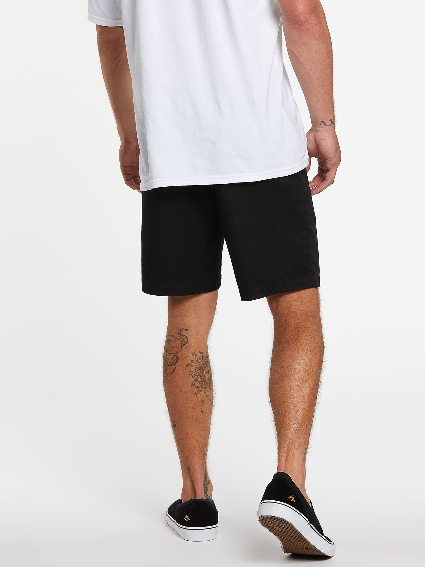 Frickin Elasticated waist Short 19" - BLACK