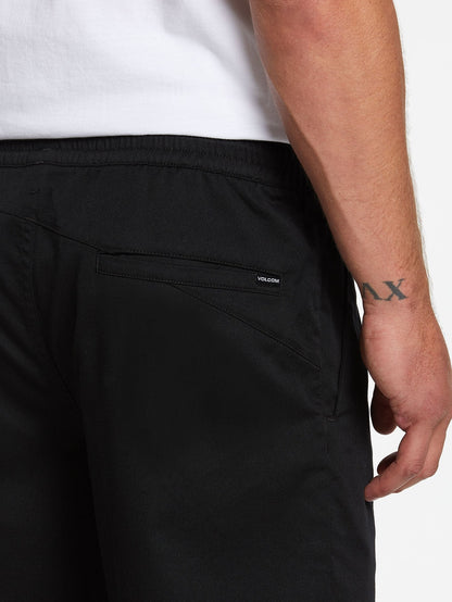 Frickin Elasticated waist Short 19" - BLACK