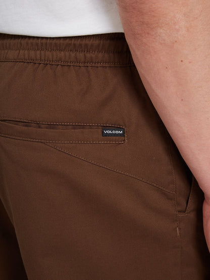 Frickin Elasticated waist Short 19" - DARK EARTH