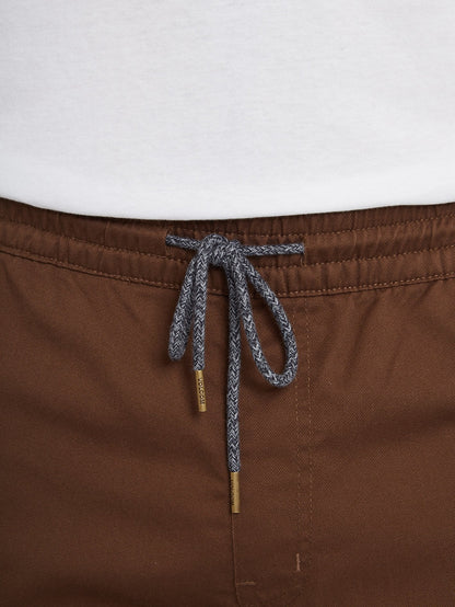 Frickin Elasticated waist Short 19" - DARK EARTH