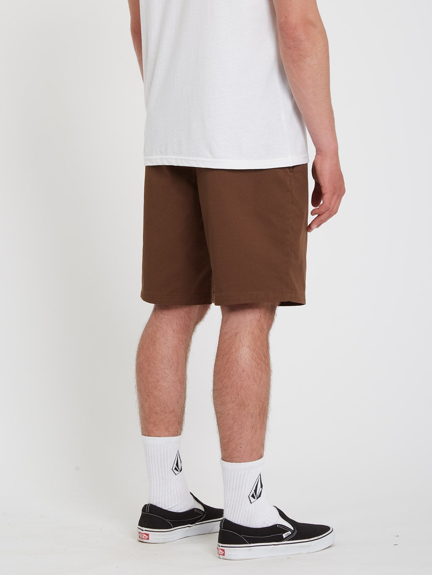 Frickin Elasticated waist Short 19" - DARK EARTH