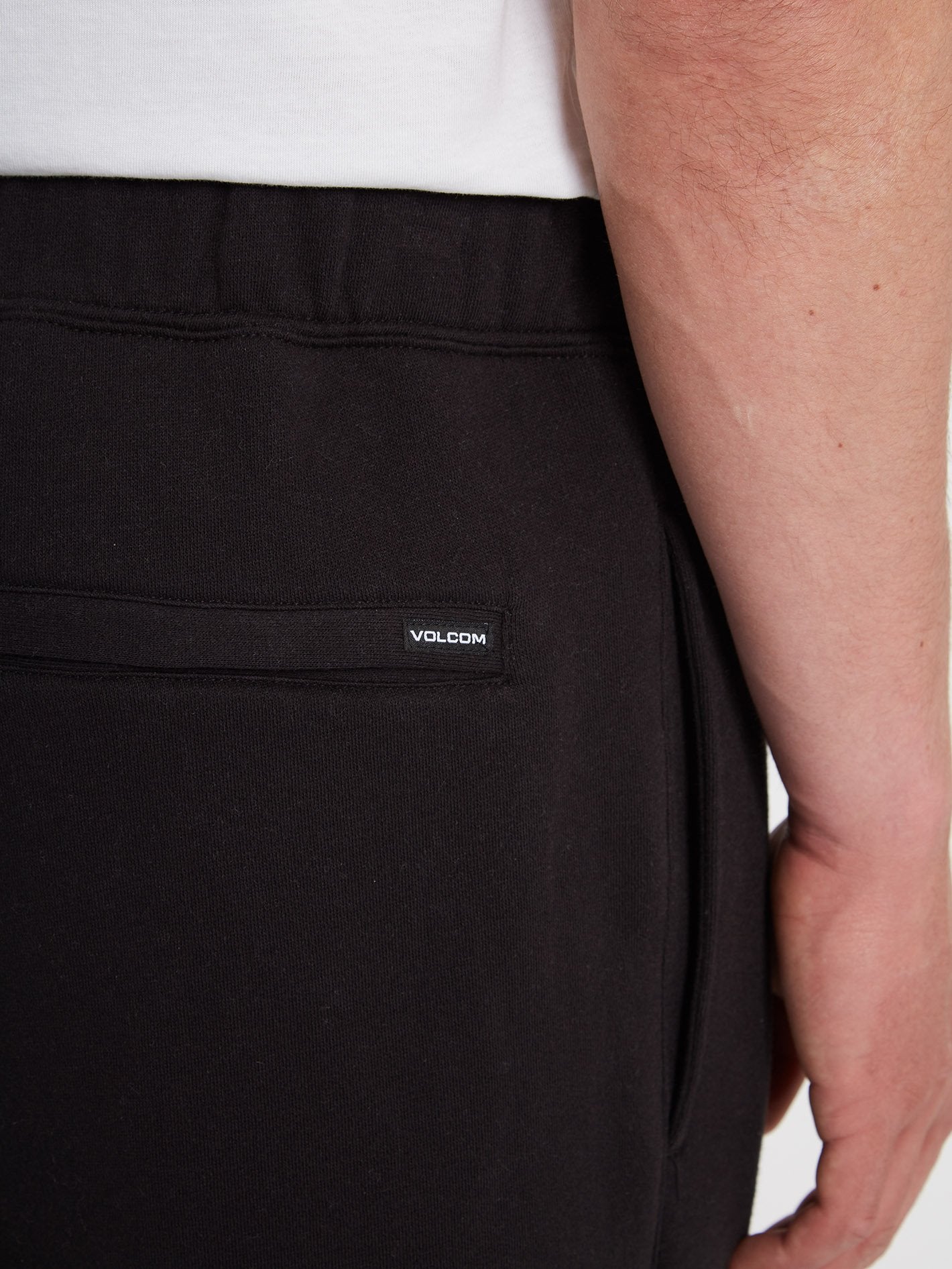 Iconic Stone Fleece Short - BLACK