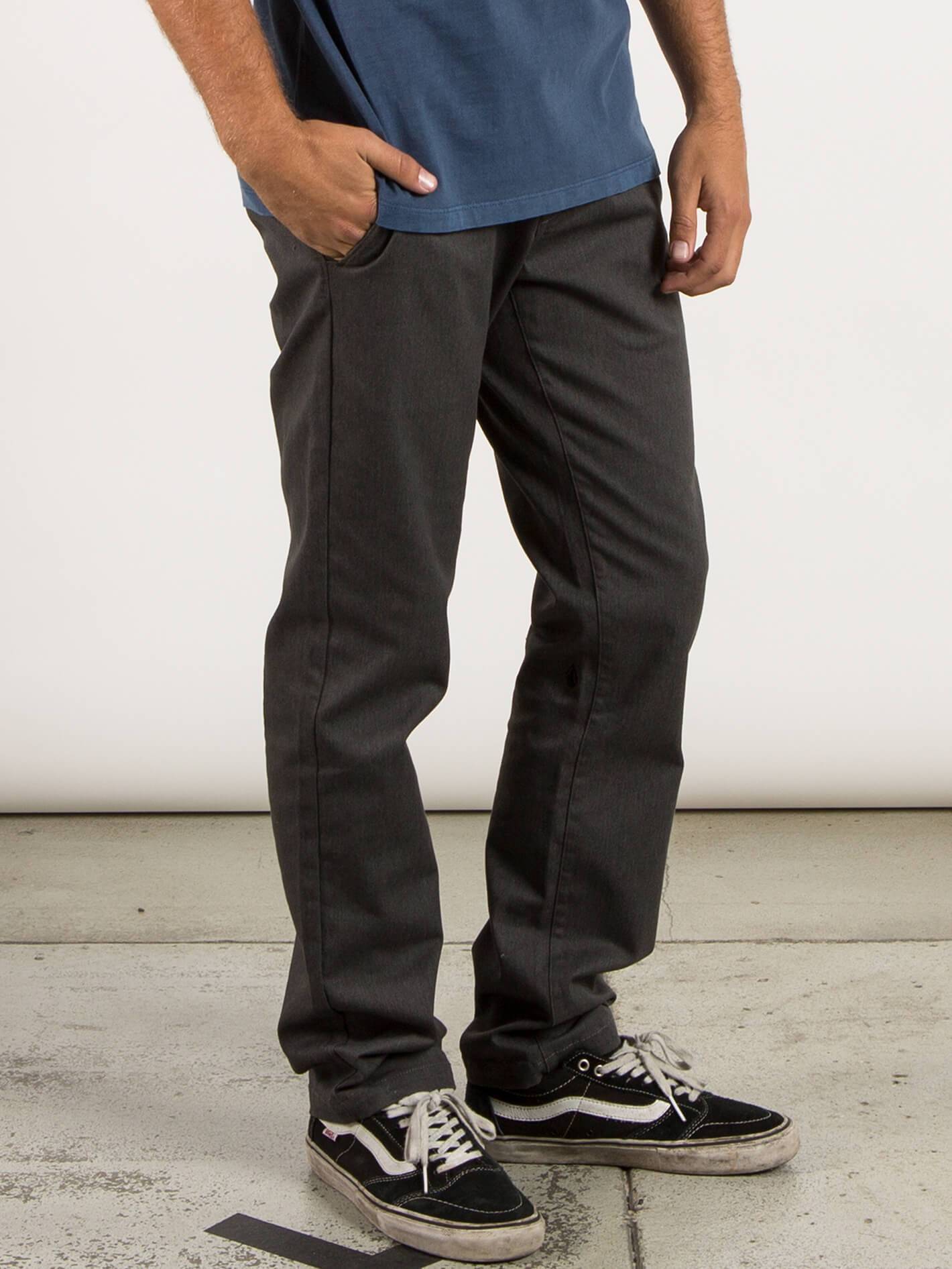 Frickin Modern Stretch Trousers - Charcoal Heather
