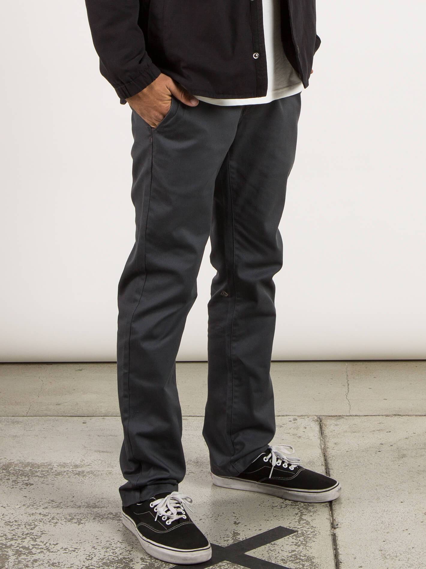Frickin Modern Stretch Trousers - Charcoal