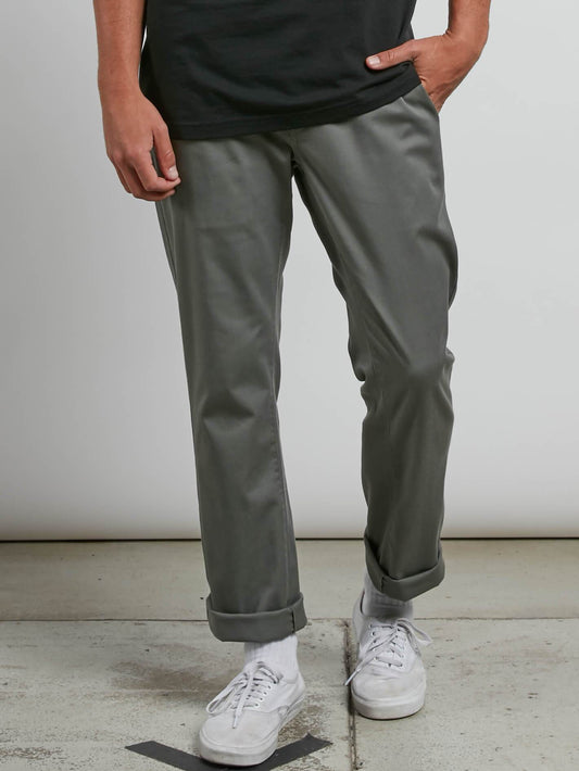 Frickin Modern Stretch Trousers - Dusty Green