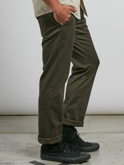 Frickin Modern Stretch Trousers - Seaweed Green