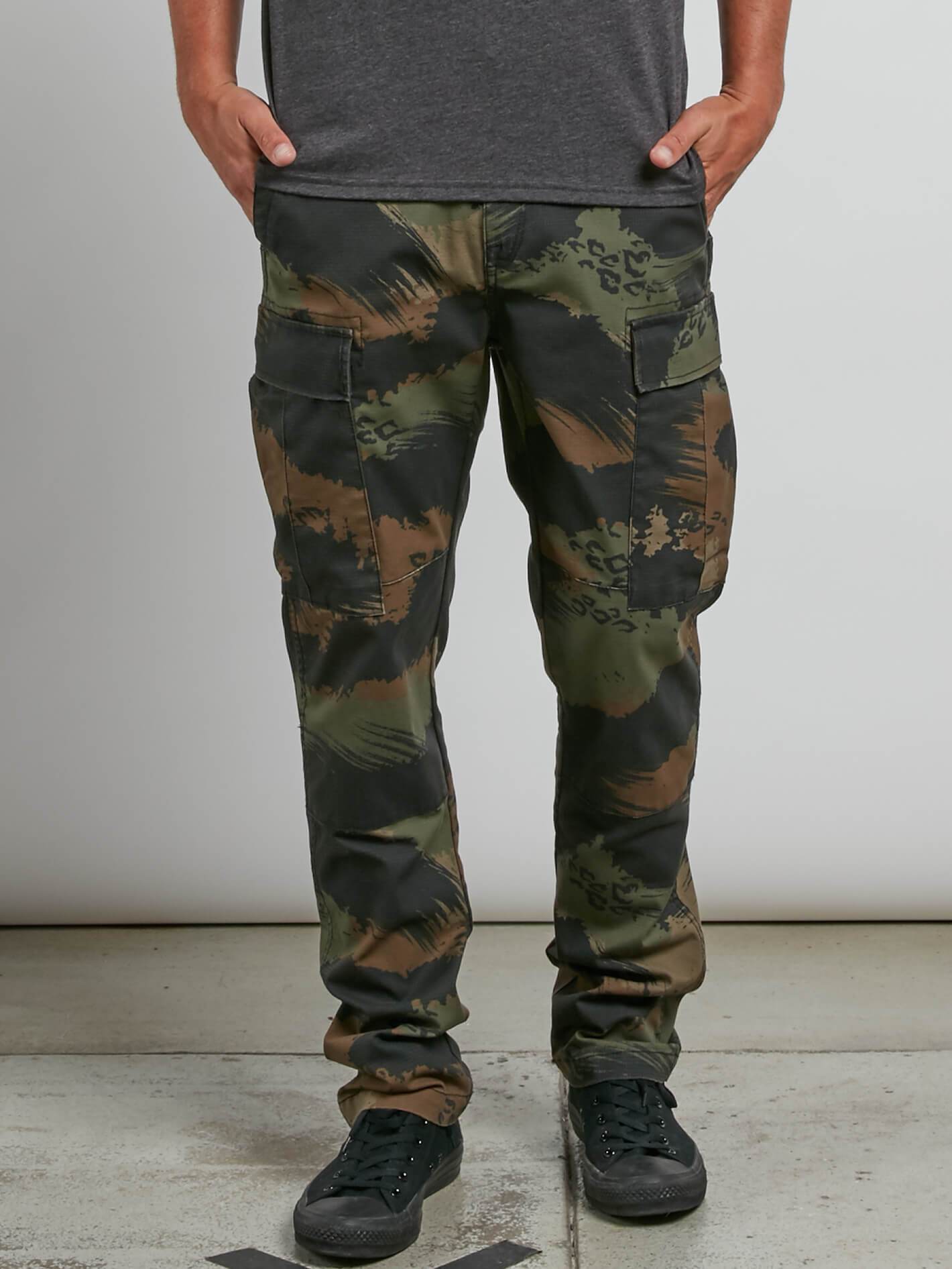 Vsm Stranger Cargo Pants - Camouflage
