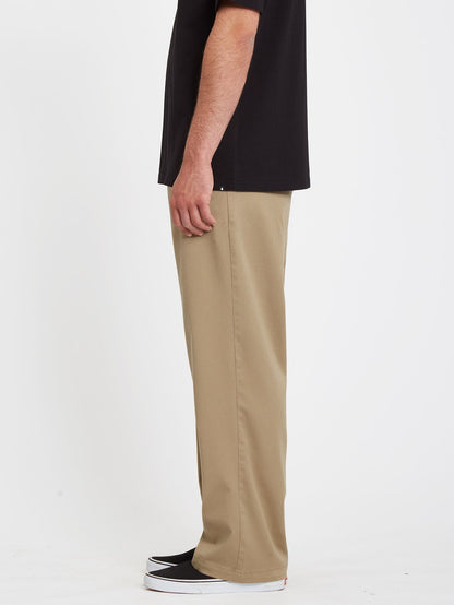 Loose Truck Chino Trousers - KHAKI